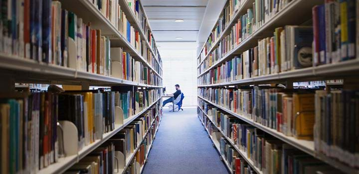 Library - lots of books